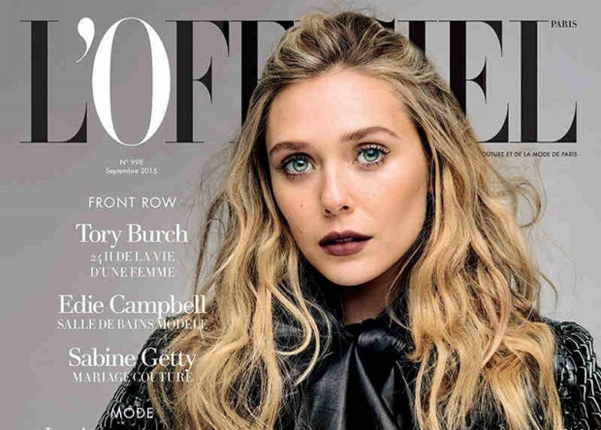 Get Elizabeth Olsen’s Bold Lip on Her ‘L’Officiel’ Cover