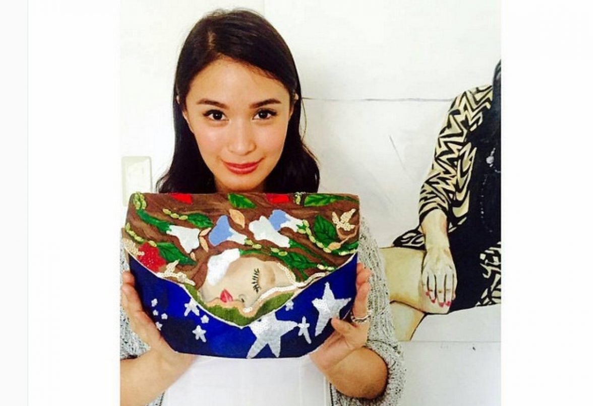 Heart Evangelista Carolina Herrera Bag Painting Vlog