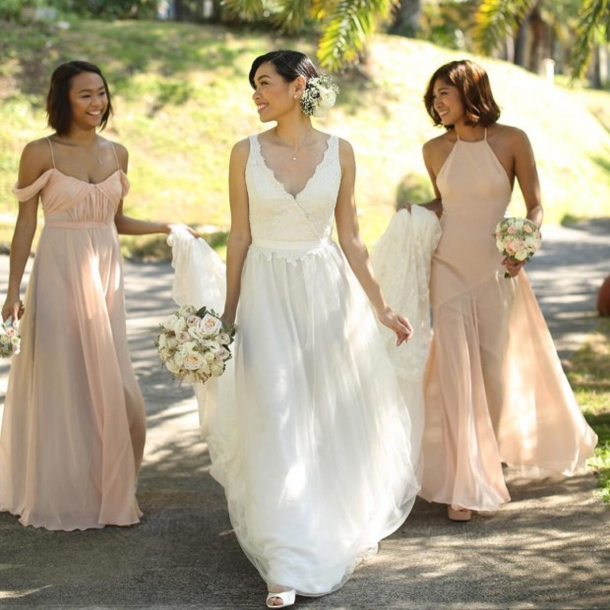 Changeable bridesmaid outlet dresses