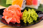 sashimi and wasabi