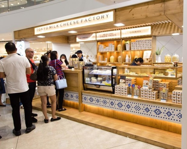 tokyo milk cheese factory in sm megamall philippines