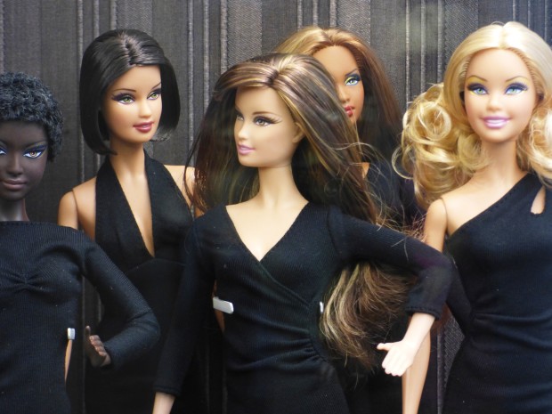 women barbie group