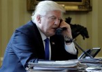 donald trump on the phone