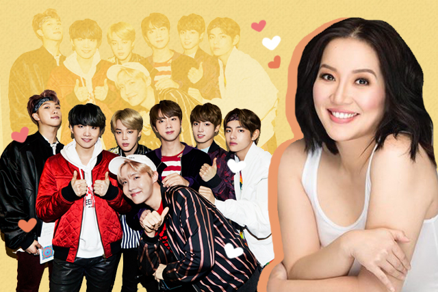 The queen of all media Kris Aquino has been sharing her own musings about the boy group BTS and how she's come to love them