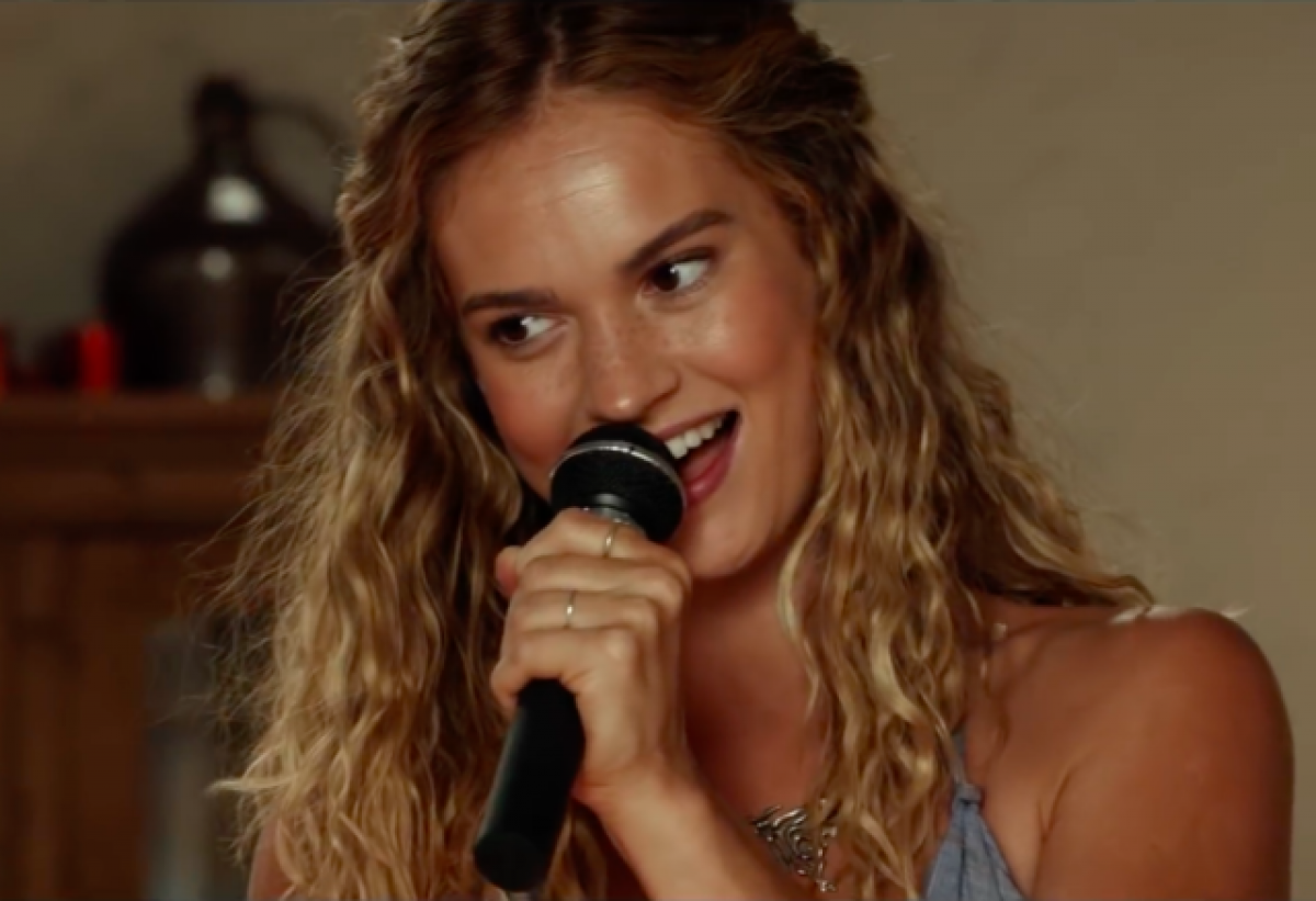 Mamma Mia 2's Lily James was nervous to sing in front of ABBA's