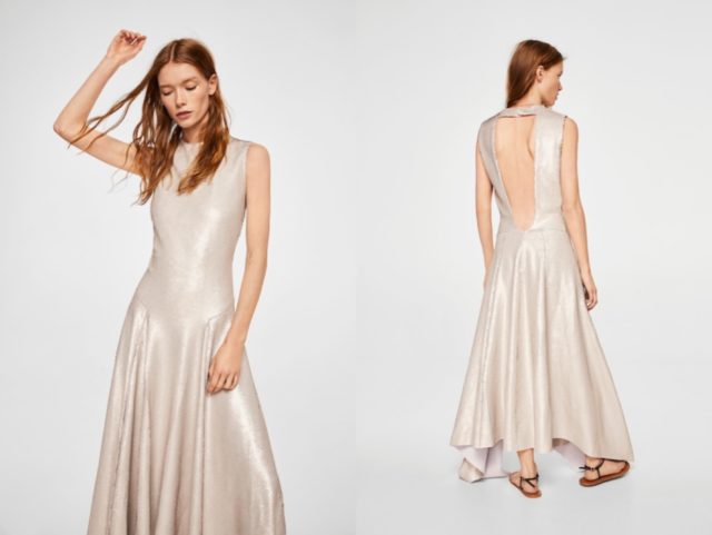 mango_minimalist wedding gown