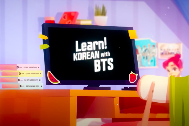 preen learn korean with bts