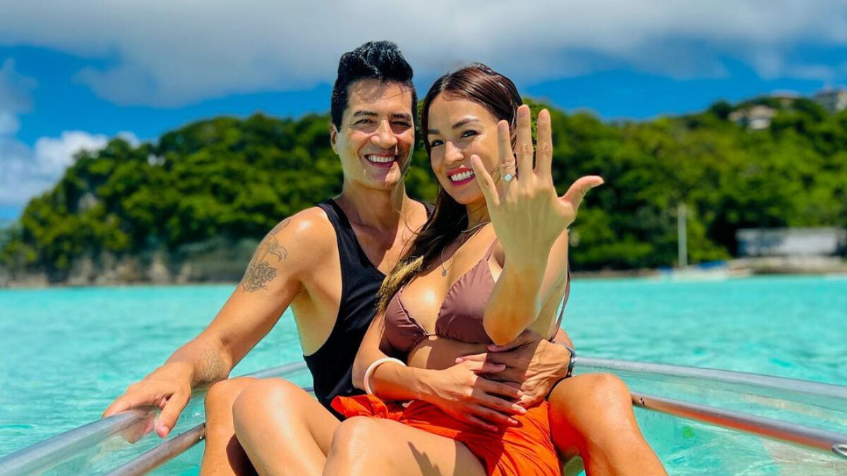 After 18 years together, Aubrey Miles and Troy Montero are engaged