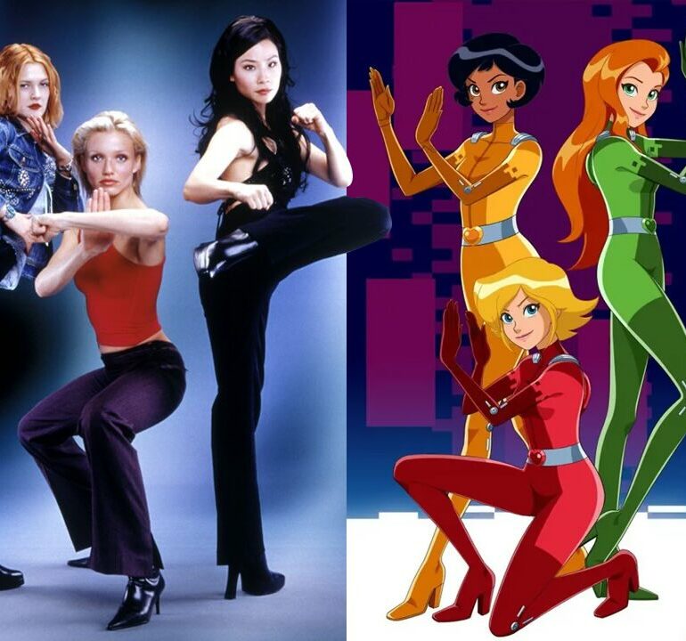 charlie’s angels totally spies!