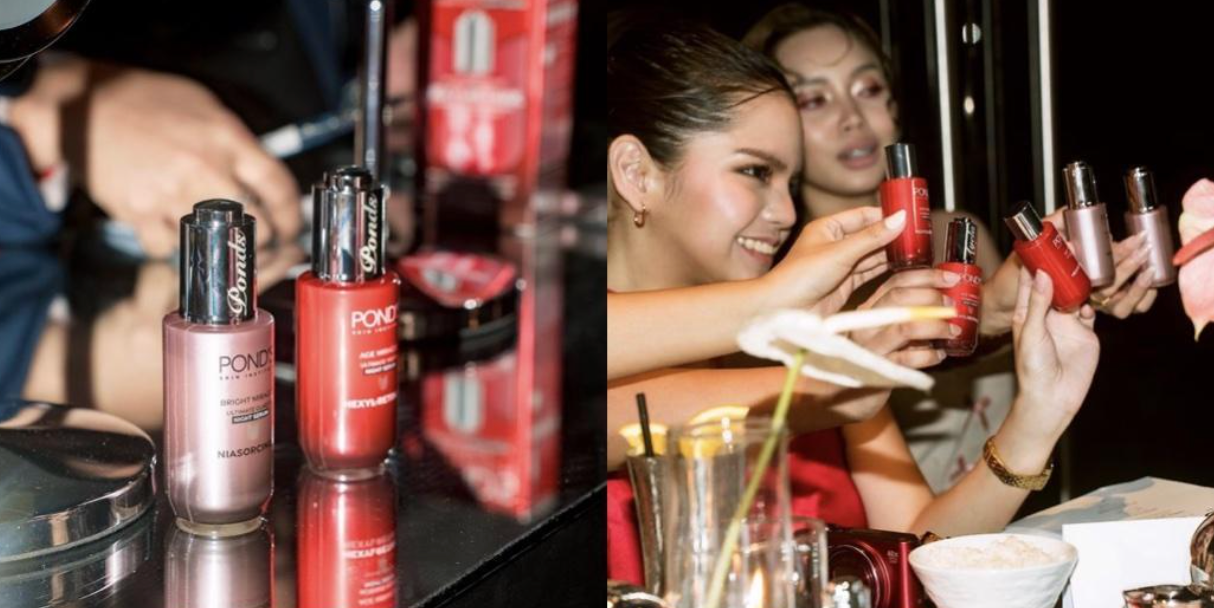 POND’S night serums and POND’S influencers at the POND’S Perfect Nights event last July 23, 2024